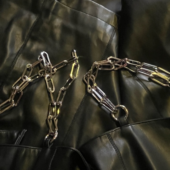 NWT Rokh- Metal Chain Mini Dress- Size 36/ US 2-4 - Picture 14 of 14